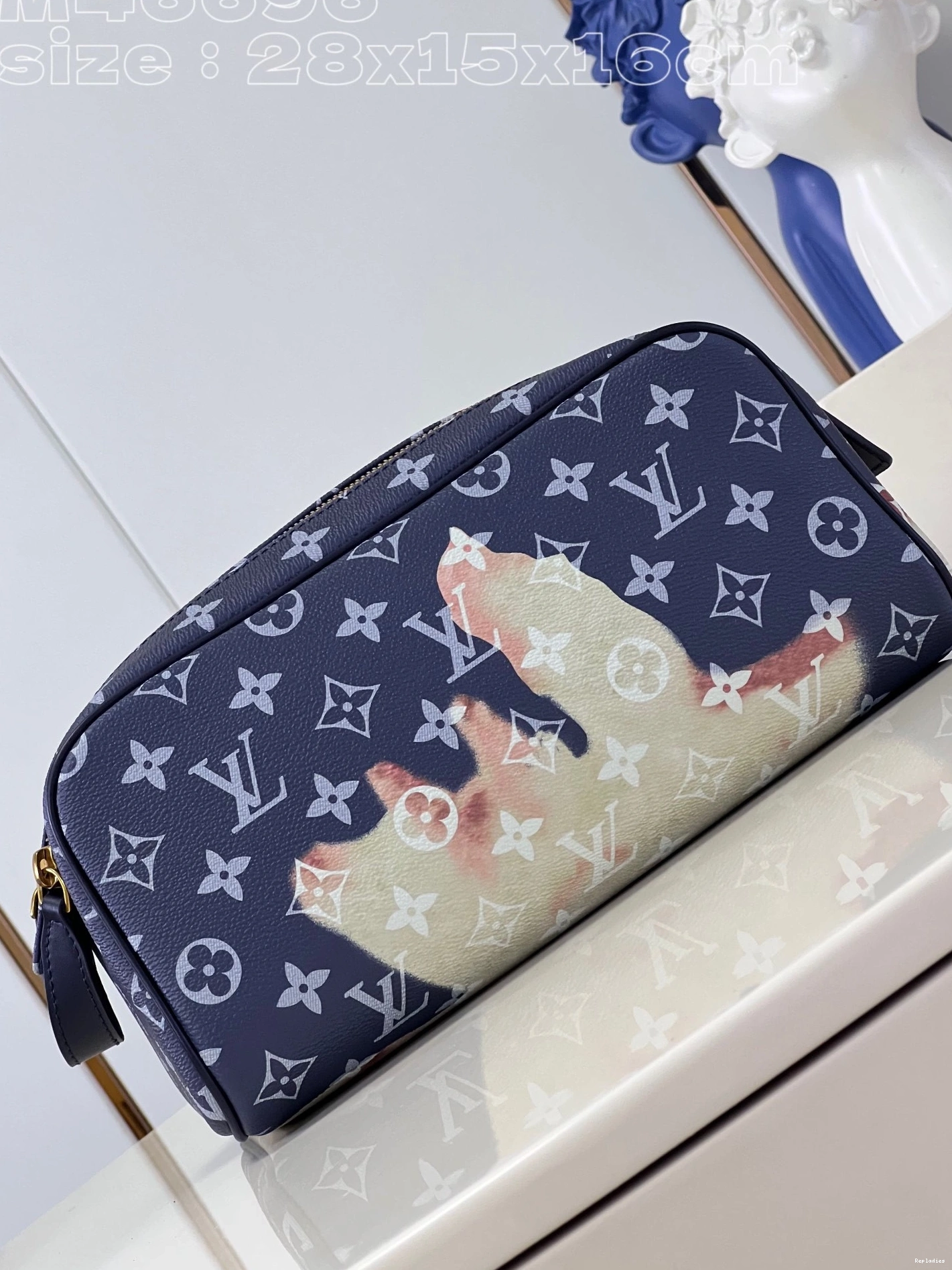 Rep ladies LOUIS DOPP POUCH TOILET KIT VUITTON 0813